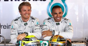 Hamilton e Rosberg