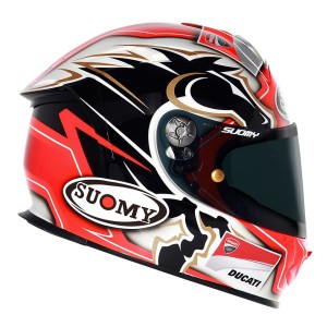 Il casco di Andrea Dovizioso  per la stagione 2014