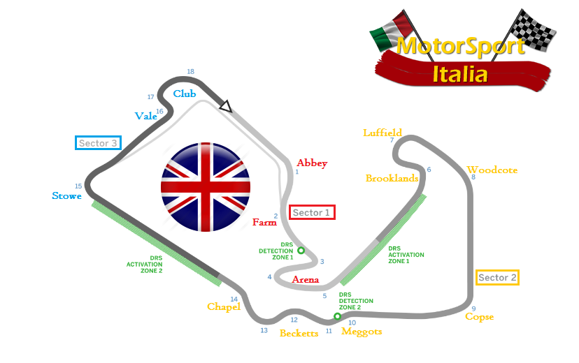 Silverstone Map